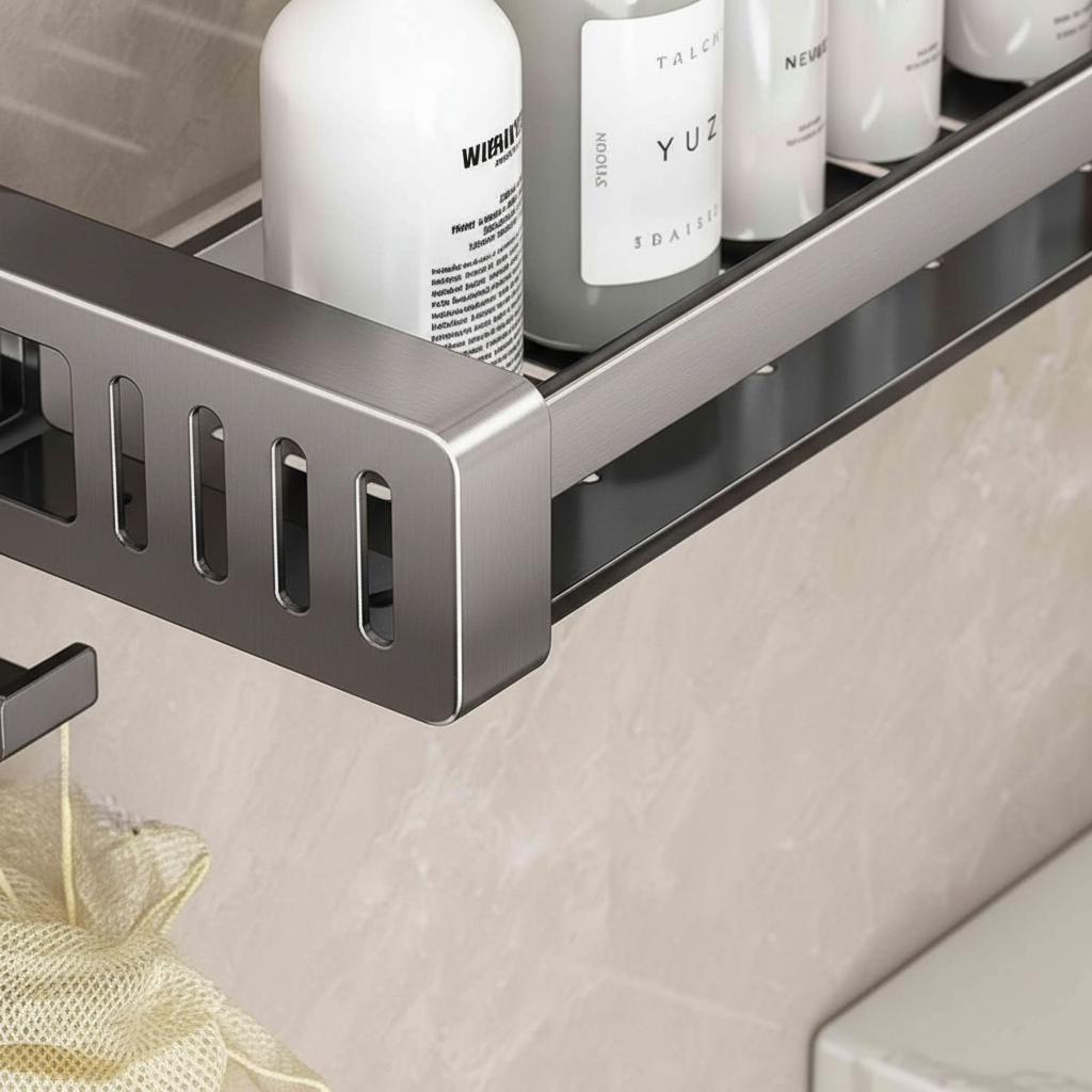 Montagevrije Wandplank voor Badkamer - AquaFixor