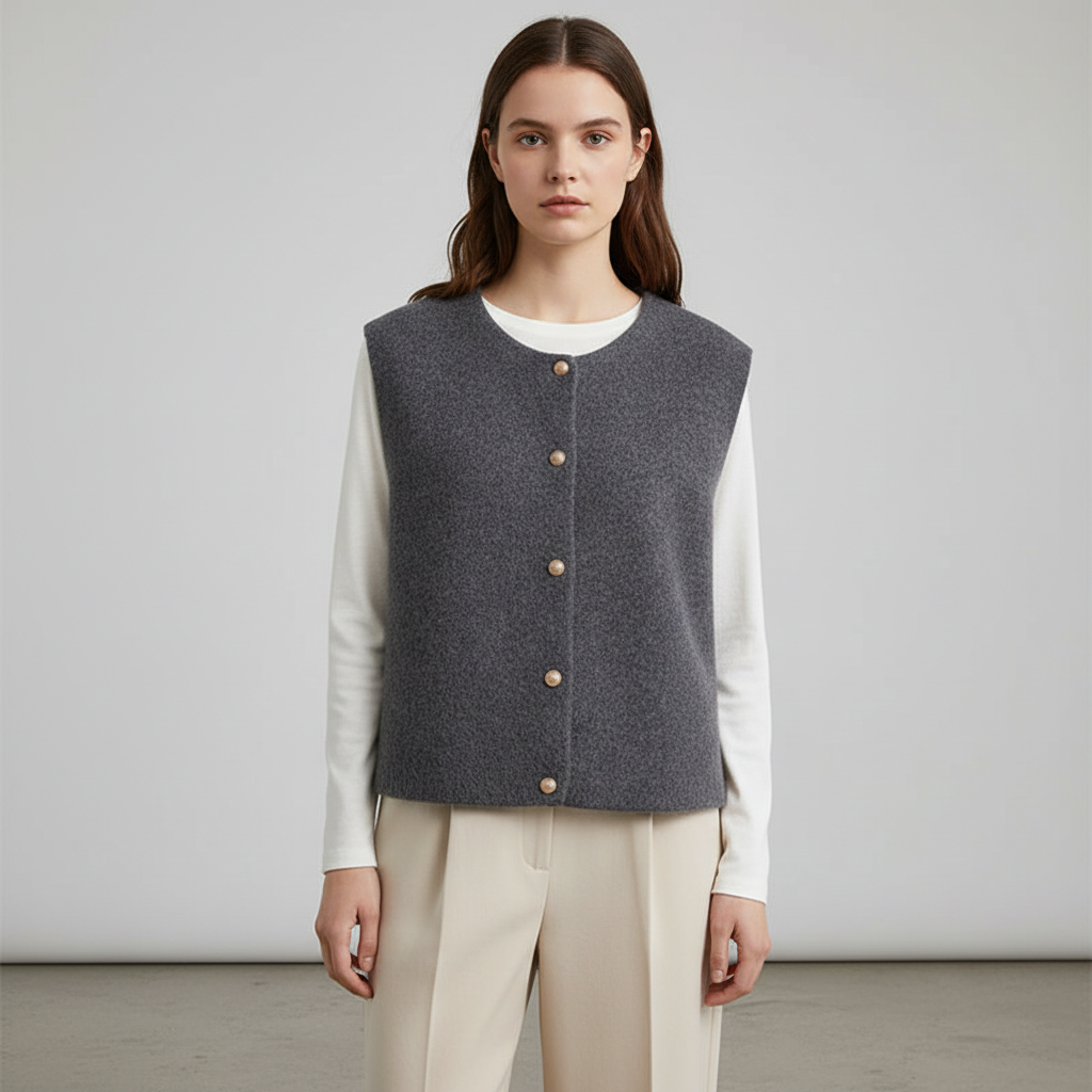 Klassiek ontwerp vest - Lena