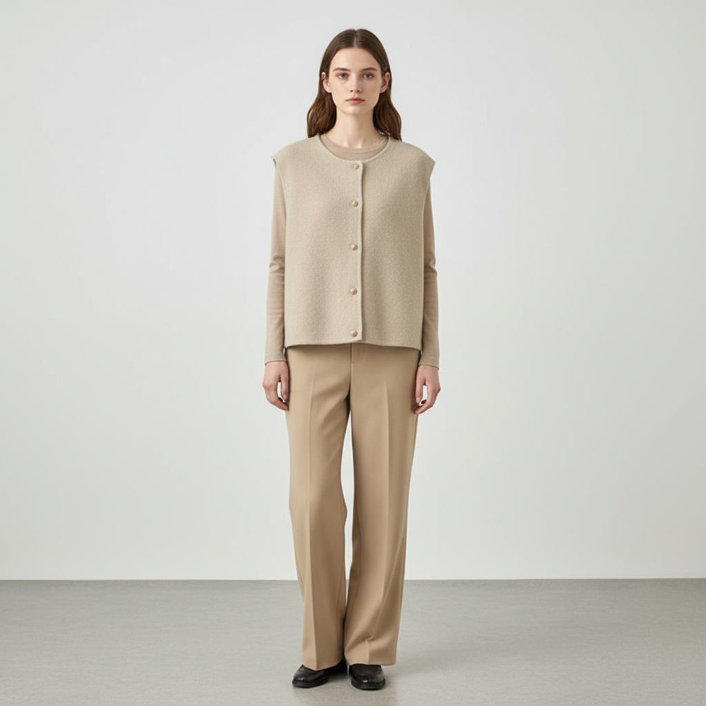 Klassiek ontwerp vest - Lena