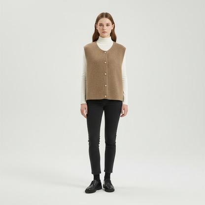 Klassiek ontwerp vest - Lena