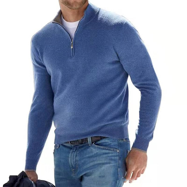 Merino Heren Trui met V-hals - Torino