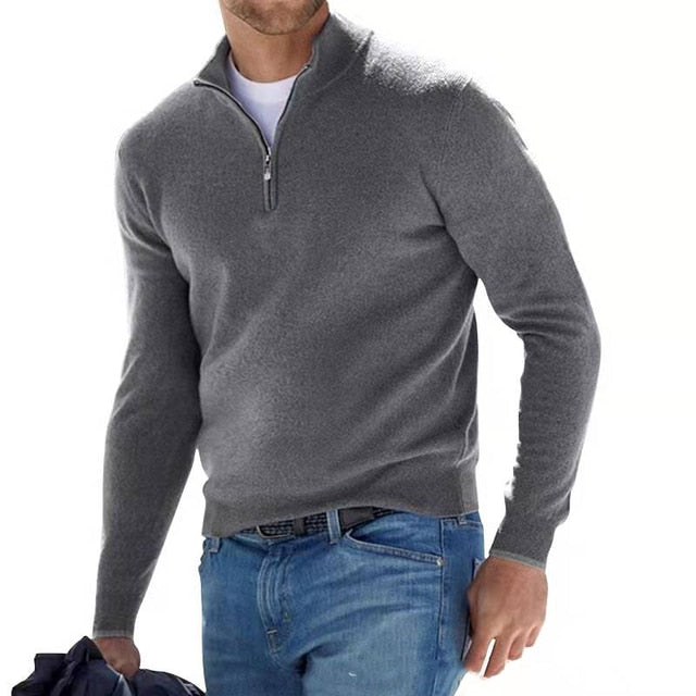 Merino Heren Trui met V-hals - Torino