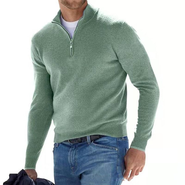 Merino Heren Trui met V-hals - Torino