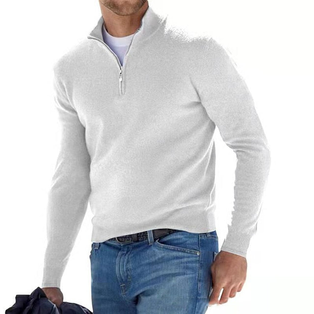 Merino Heren Trui met V-hals - Torino