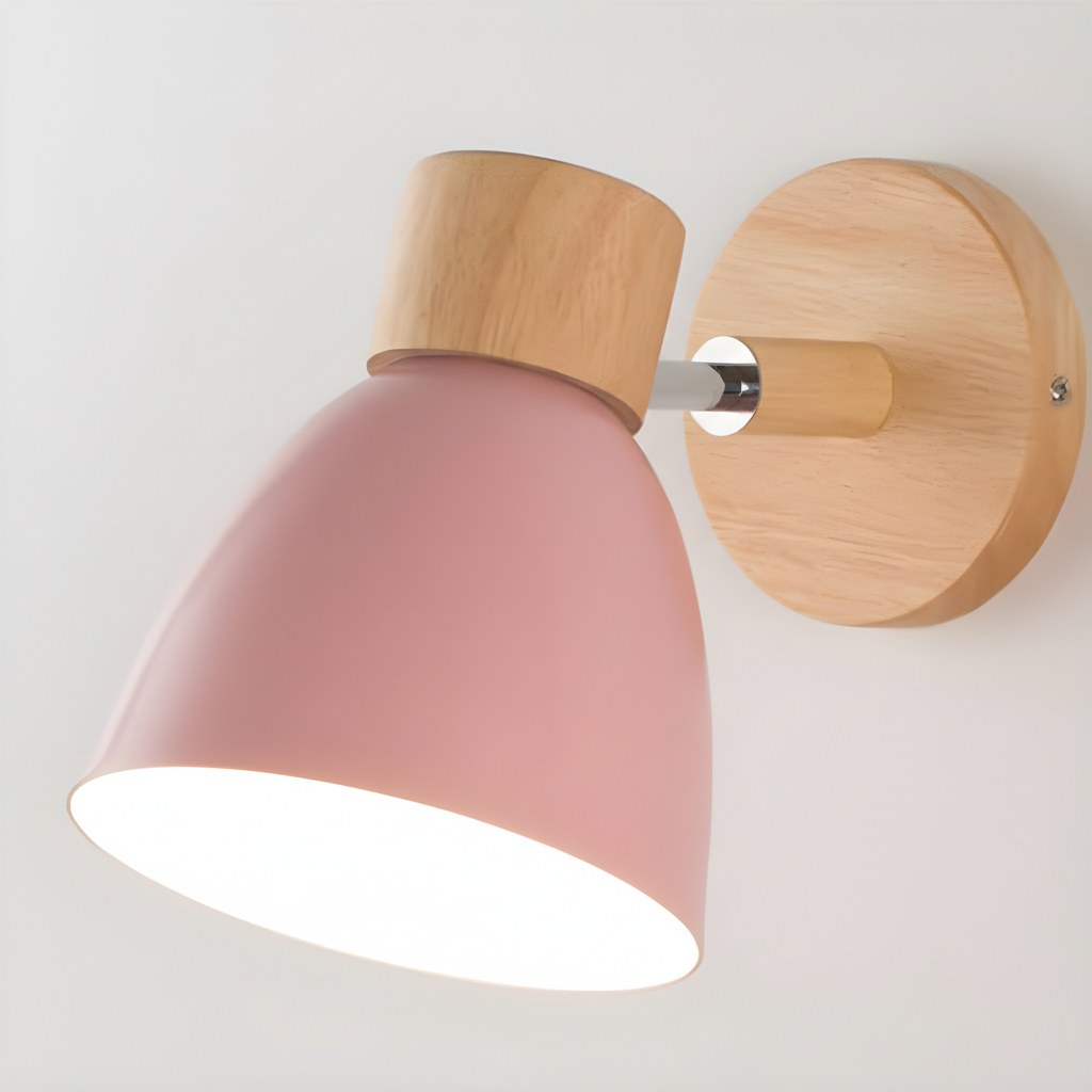 Noordse Houten Wandlamp - WoodLuma