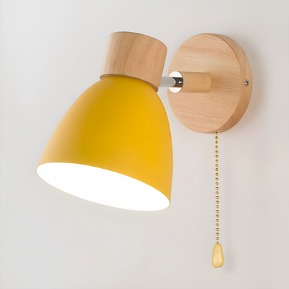 Noordse Houten Wandlamp - WoodLuma