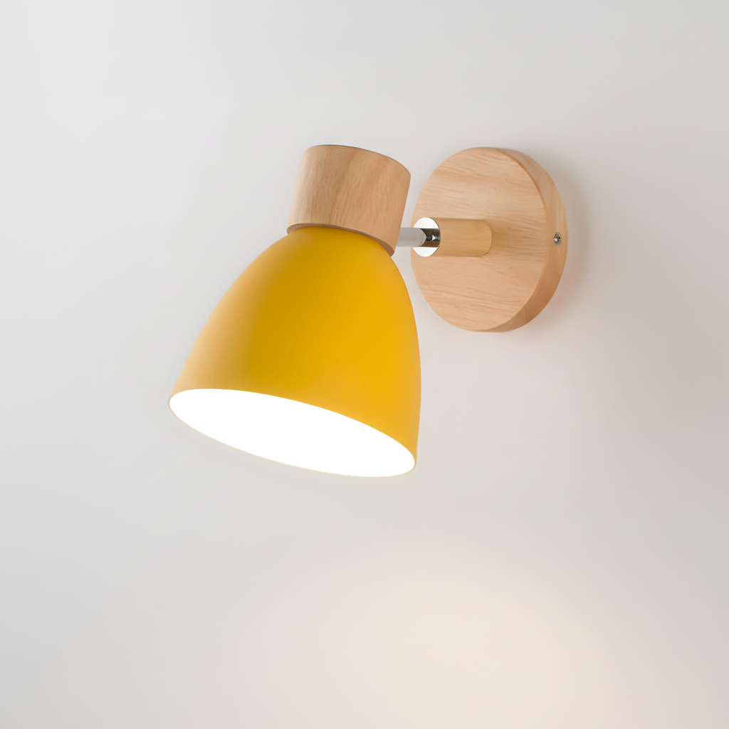Noordse Houten Wandlamp - WoodLuma