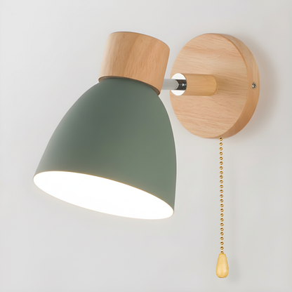 Noordse Houten Wandlamp - WoodLuma