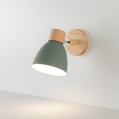 Noordse Houten Wandlamp - WoodLuma