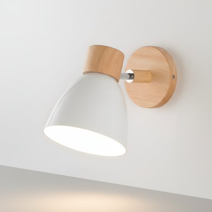 Noordse Houten Wandlamp - WoodLuma