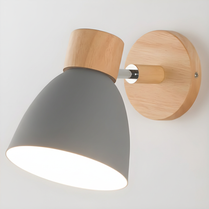 Noordse Houten Wandlamp - WoodLuma