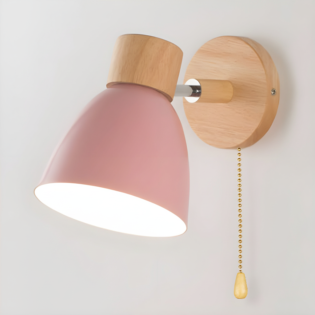 Noordse Houten Wandlamp - WoodLuma