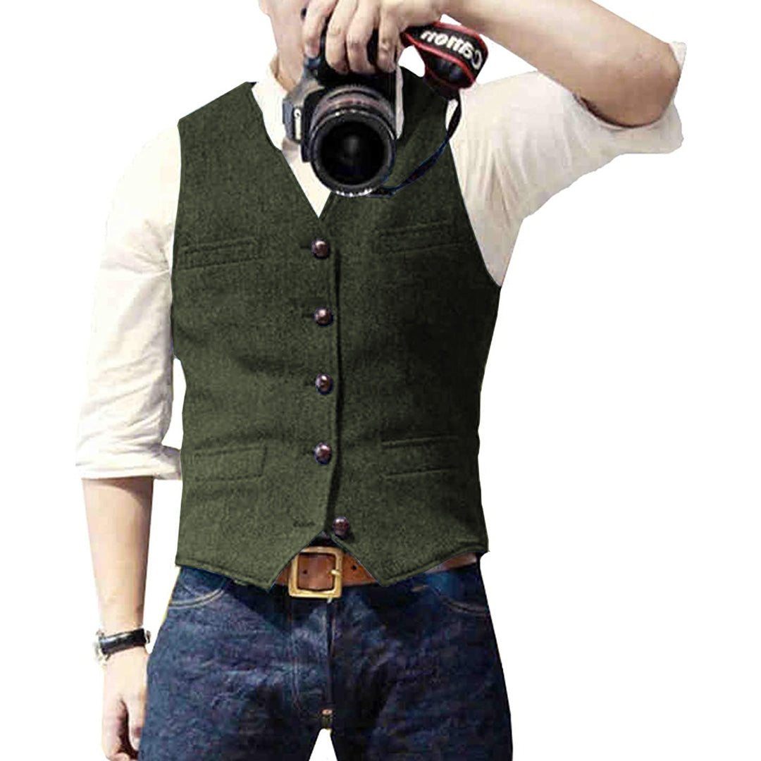 Stijlvol Heren Gilet - Victor