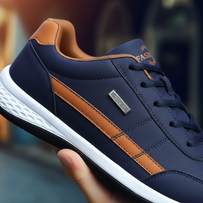 Orthopedische Heren Sneaker Van PU Leer - Travis