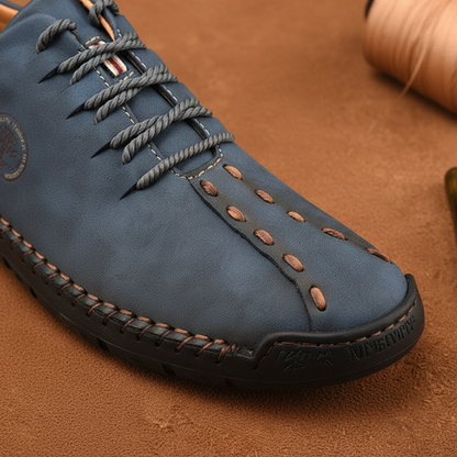 Orthopedische Heren Sneaker van Leer - Raymond