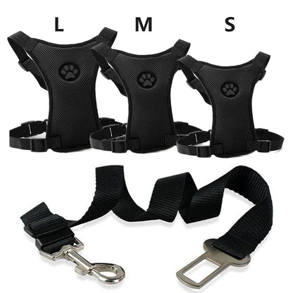 Autogordel met Comfortabel Borsttuig voor Honden - PawSafe