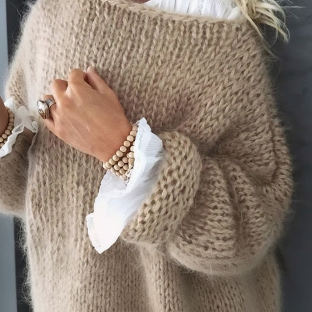 Oversized Damespullover - Leonie