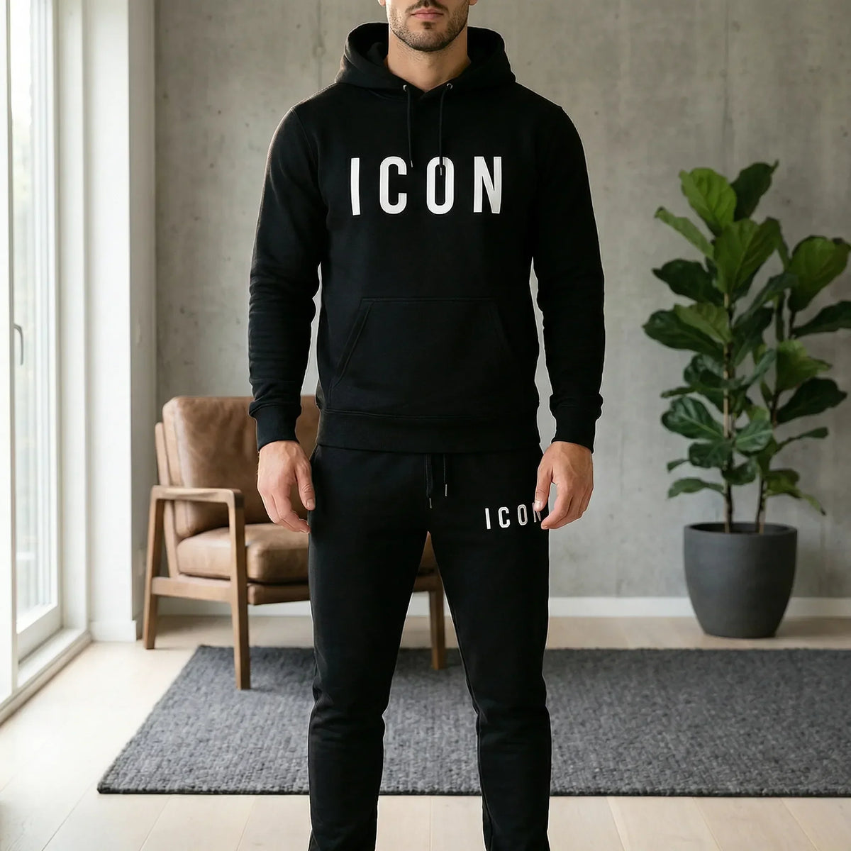 Set met bijpassende hoodie en joggingbroek - Fynn