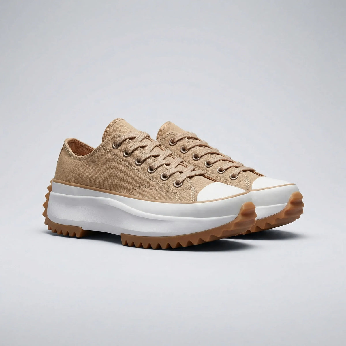 Plateau-sneaker met vetersluiting - Evelyn