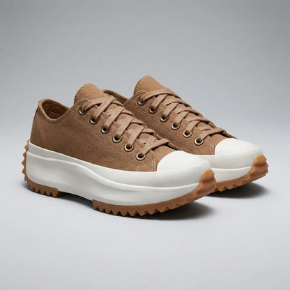 Plateau-sneaker met vetersluiting - Evelyn