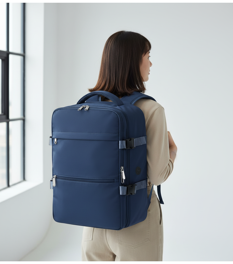 Reisrugzak met laptopvak - Handbagage