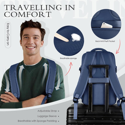 Reisrugzak met laptopvak - Handbagage