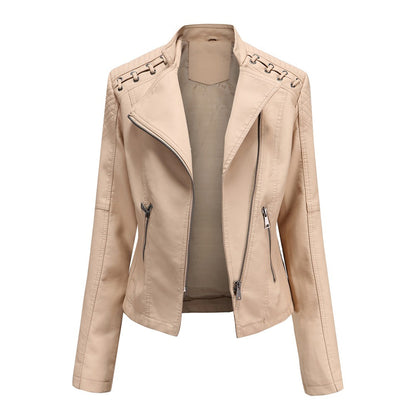 Elani - Trendy Leren Jack voor Dames