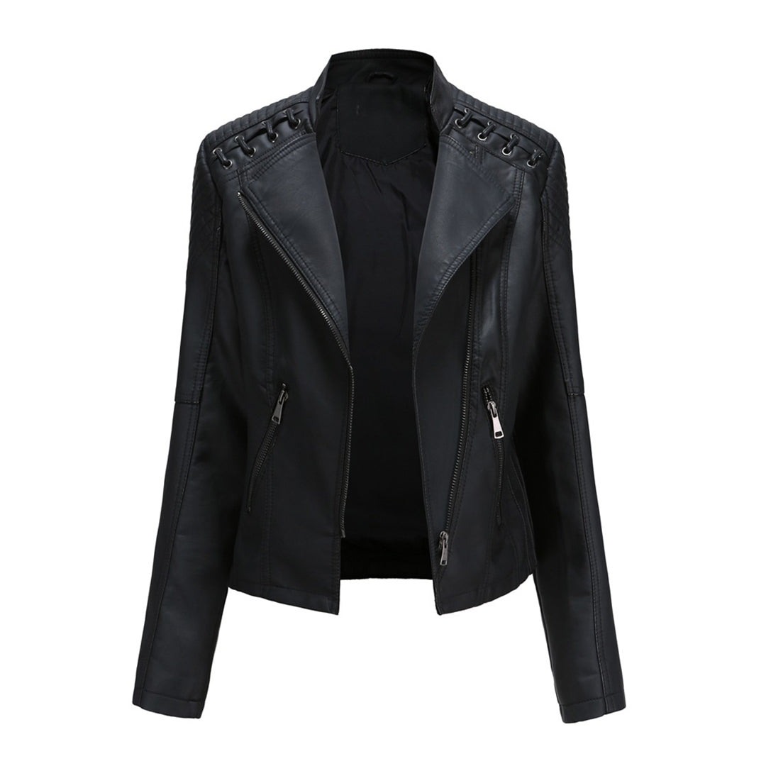 Elani - Trendy Leren Jack voor Dames