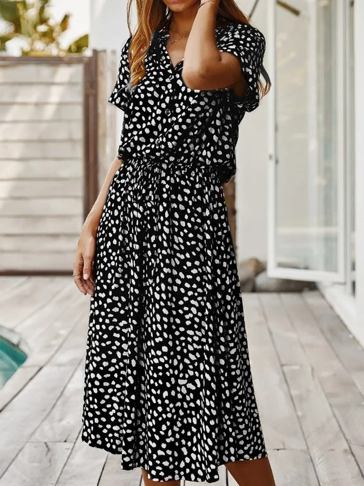 Zomerjurk met print | Luchtig en comfortabel