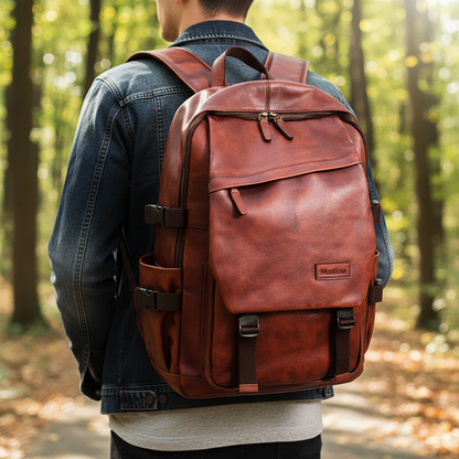 Handgemaakte leren tas - Skinnato
