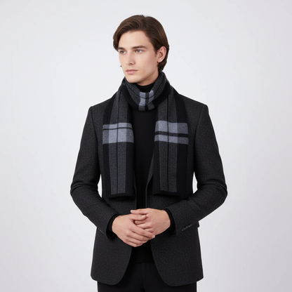Reine Wolken Fluffy Heren Sjaal - WrapNoble