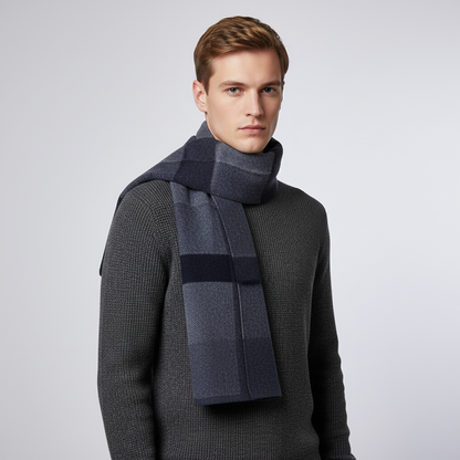 Reine Wolken Fluffy Heren Sjaal - WrapNoble