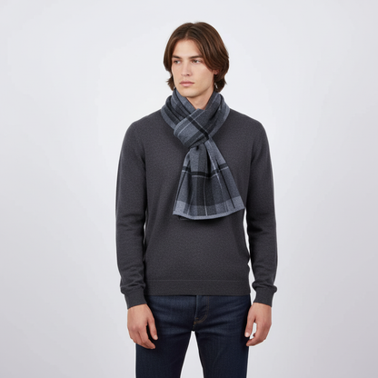 Reine Wolken Fluffy Heren Sjaal - WrapNoble