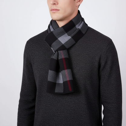 Reine Wolken Fluffy Heren Sjaal - WrapNoble