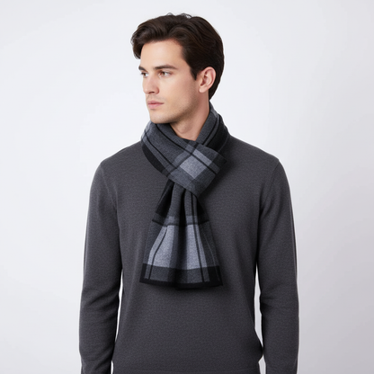 Reine Wolken Fluffy Heren Sjaal - WrapNoble