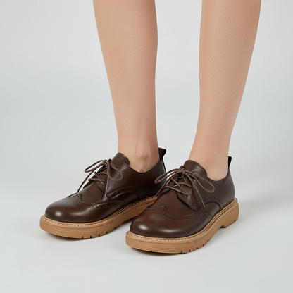 Retro Oxford Dames Veterschoen - Dakota