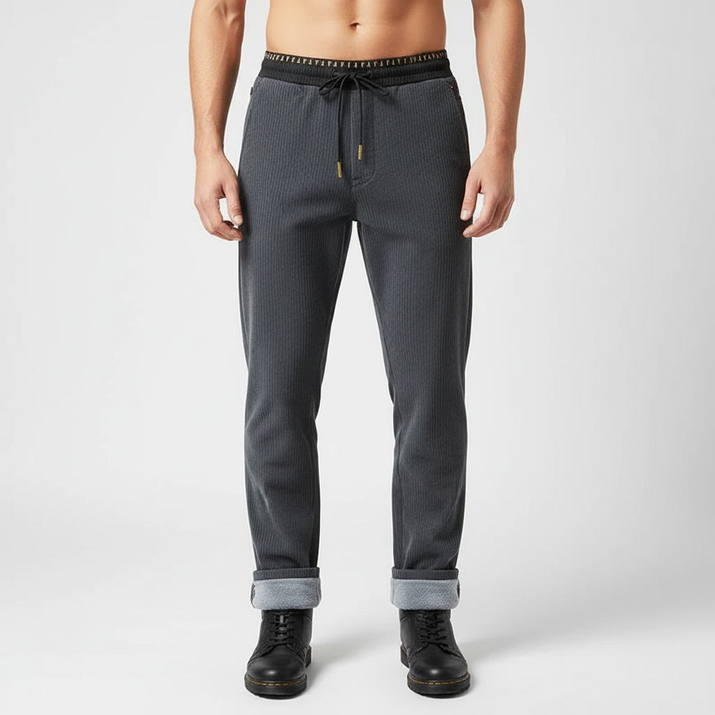 Ribflor-Broek met Fleece - Günter