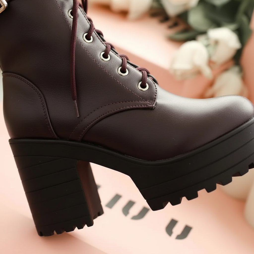Robuuste Stiefels met Veters - Daisy
