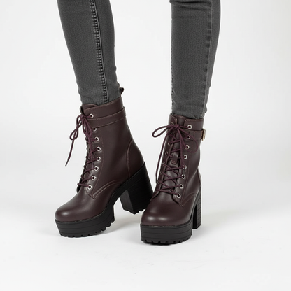 Robuuste Stiefels met Veters - Daisy