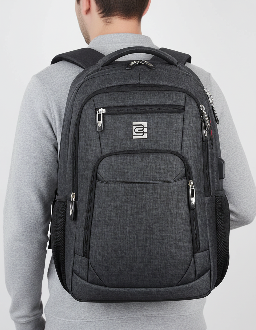 Rugzak voor laptops tot 15,6 inch - SecureBag