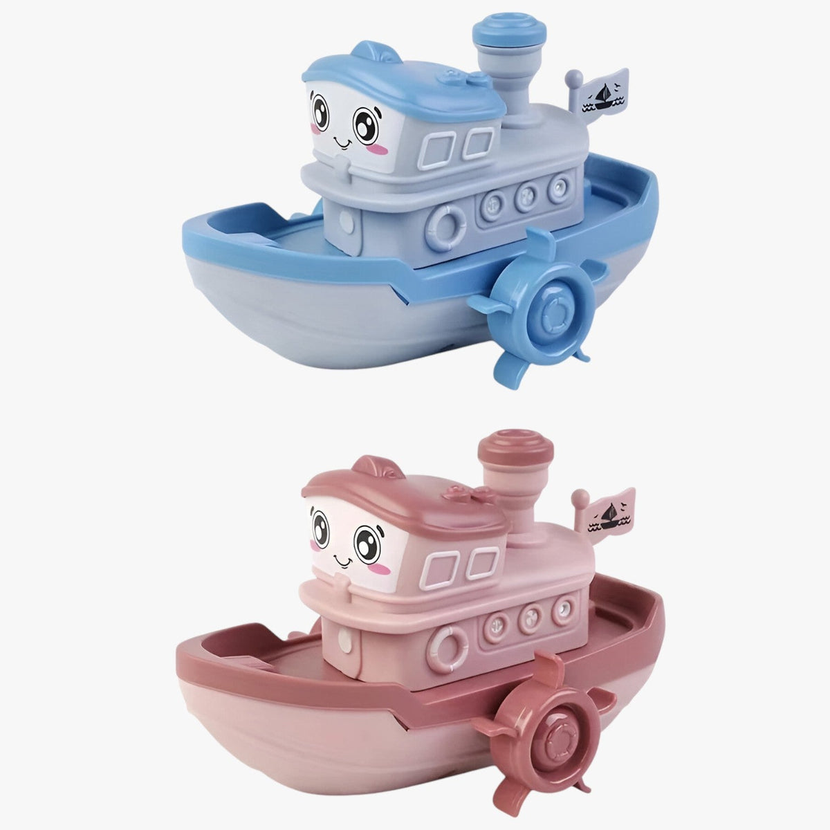 Opwindbaar badbootje voor kinderen – waterpret
