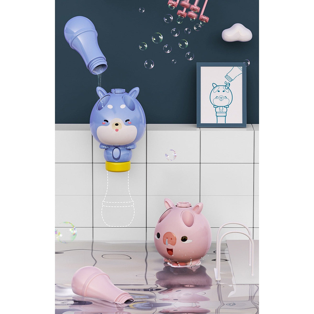 Flying Bubble Toy
