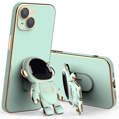 Astronaut Phone Case For iPhone 13 12 Mini 11 Pro XS Max X XR 6 6S 7 8 Plus SE2 13 Luxury Square Soft Cover