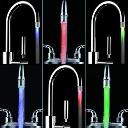 Kleurrijke Waterkraan LED - AquaGlow