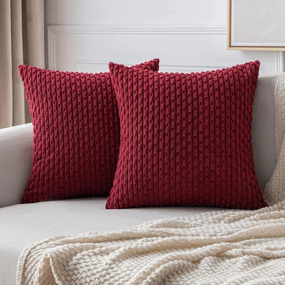 Corduroy Kussenhoezen met Boho-Stijl – Velvia
