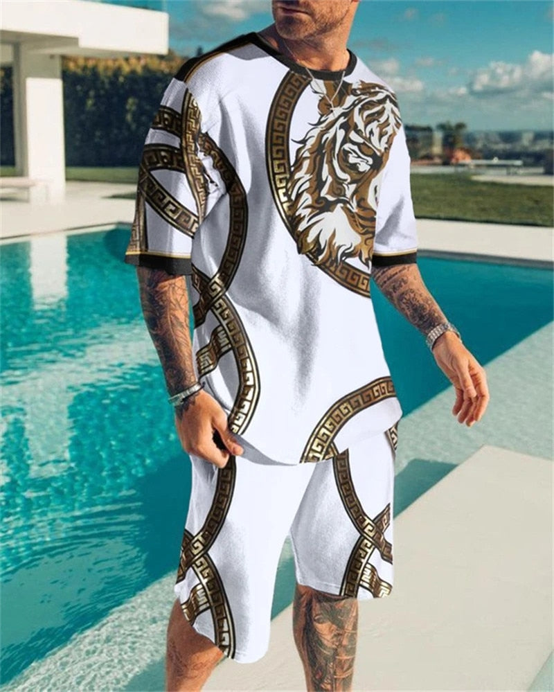 Summer Fashion Men Shirt & Short