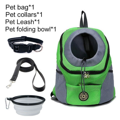 Pet Dog Carrier Bag Travel Backpack