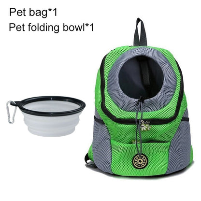 Pet Dog Carrier Bag Travel Backpack