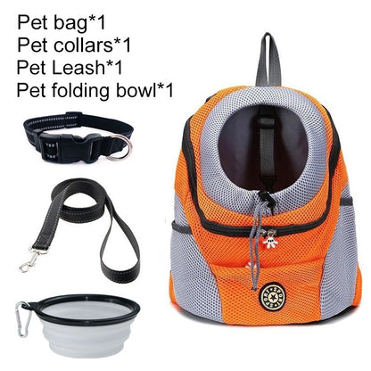 Pet Dog Carrier Bag Travel Backpack