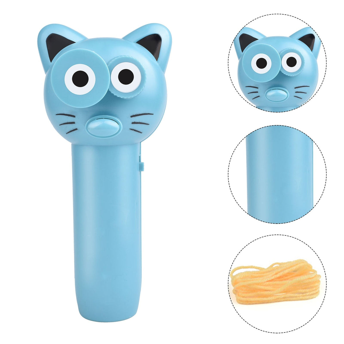 Funny Rope Launcher Thruster Interesting Fun Electirc Rope Gun Toy for Children Adults Rope Thruster